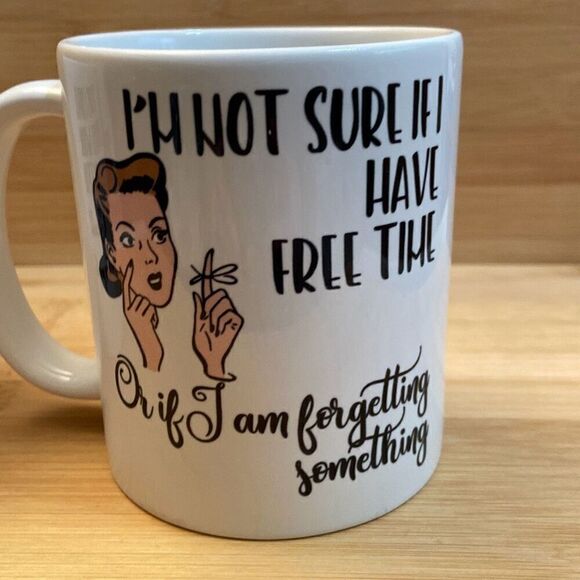 Set of 2 Funny Sarcastic Retro Ladies Coffee Mugs Cups - Picture 6 of 9